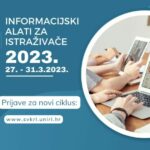 Prijave za novi ciklus programa cjeloživotnog učenja „Informacijski alati za istraživače“