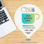 Najava: Open Science Café: Što trebamo znati o znanstvenim knjigama i otvorenom pristupu?