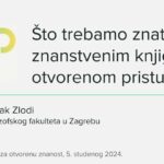 Objavljena snimka Open Science Caféa: Što trebamo znati o znanstvenim knjigama i otvorenom pristupu?